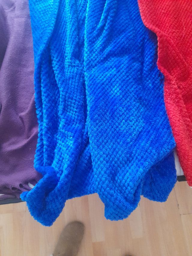 Mantas de sofá de microbiana térmica