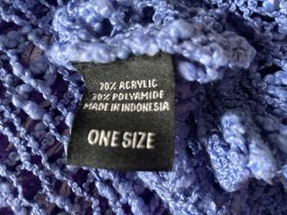 Rebeca calada azul Ikat Talla S/M