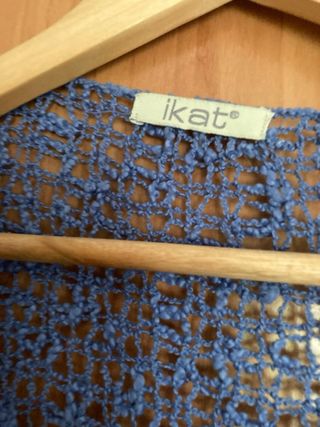 Rebeca calada azul Ikat Talla S/M