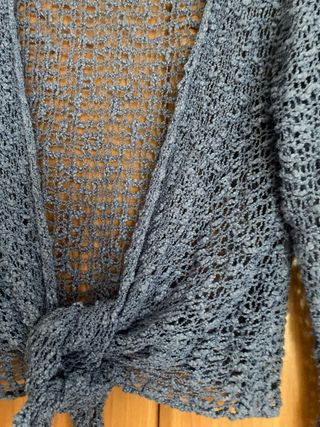 Rebeca calada azul Ikat Talla S/M