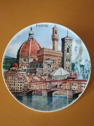 Firenze piatto grande decorativo