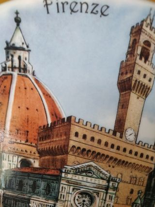 Firenze piatto grande decorativo