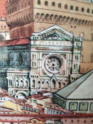 Firenze piatto grande decorativo