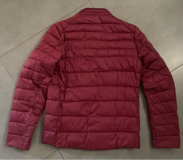 Giubbotto uomo Cotton & Silk bordeaux