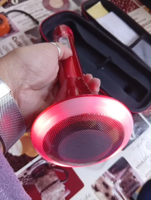 Micrófono Karaoke Fonestar Rojo