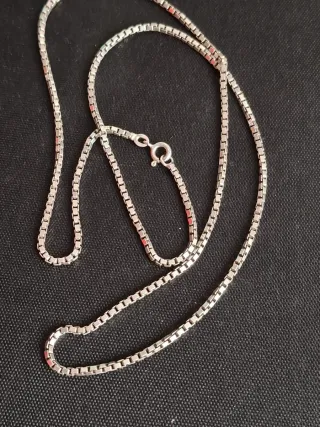 Collar de Plata Ley 925 Figaro.