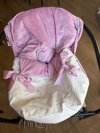 Saco invierno rosa Bugaboo Bee