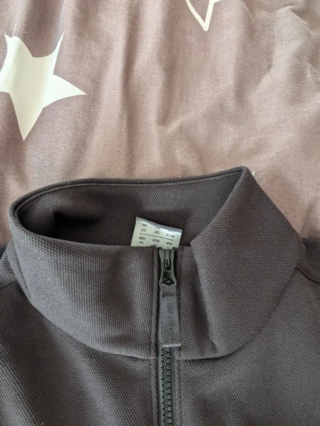 Sudadera New Balance Negra Cremallera