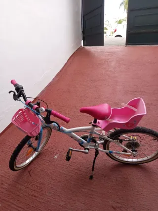 Bicicleta infantil rosa