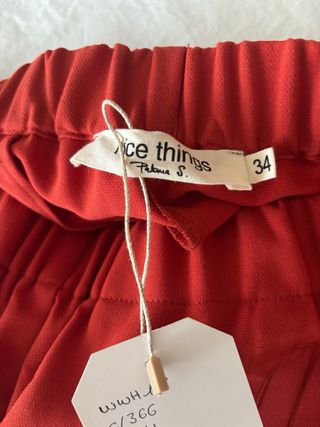 Conjunto de pantalon y blusa