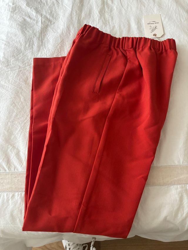 Conjunto de pantalon y blusa