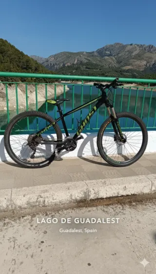 Bicicleta Ghost Negra y Verde