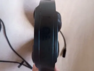 Auriculares gaming negros con micrófono nuevos