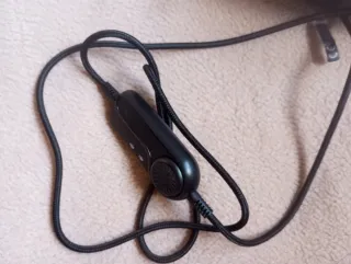 Auriculares gaming negros con micrófono nuevos