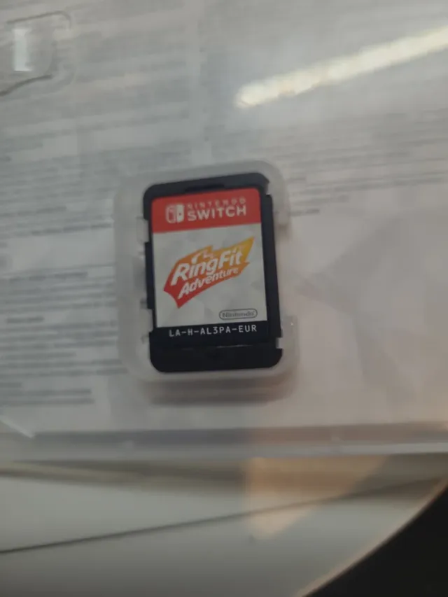 Ring Fit Adventure com anel e faixa