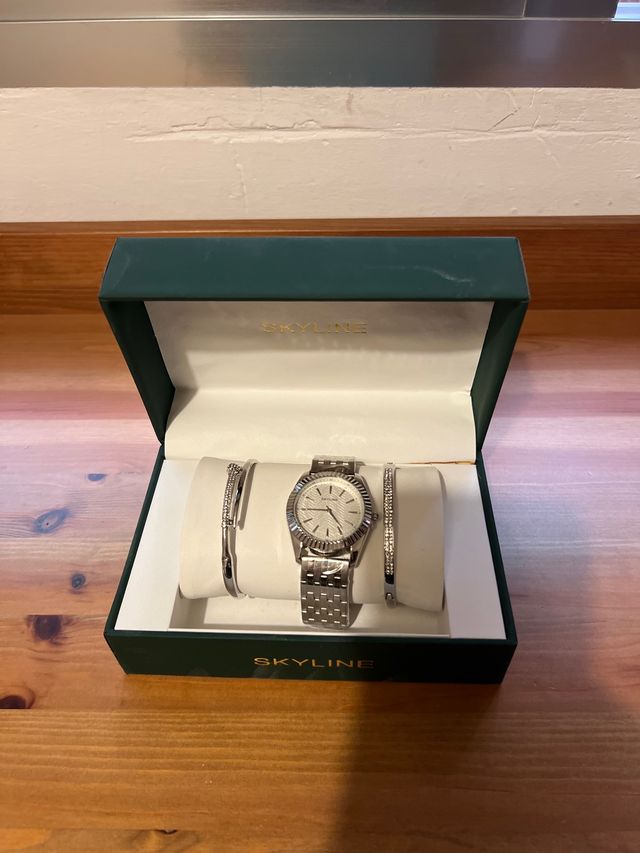 Reloj Skyline Mujer Plata