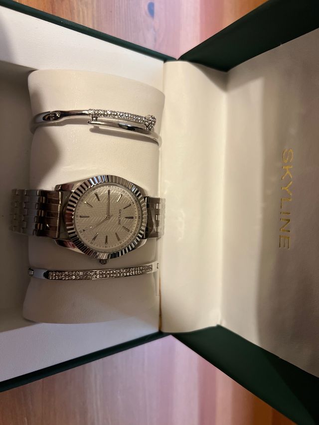 Reloj Skyline Mujer Plata