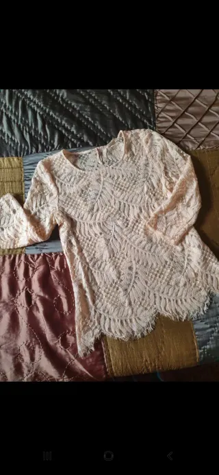 Camiseta Naf Naf encaje