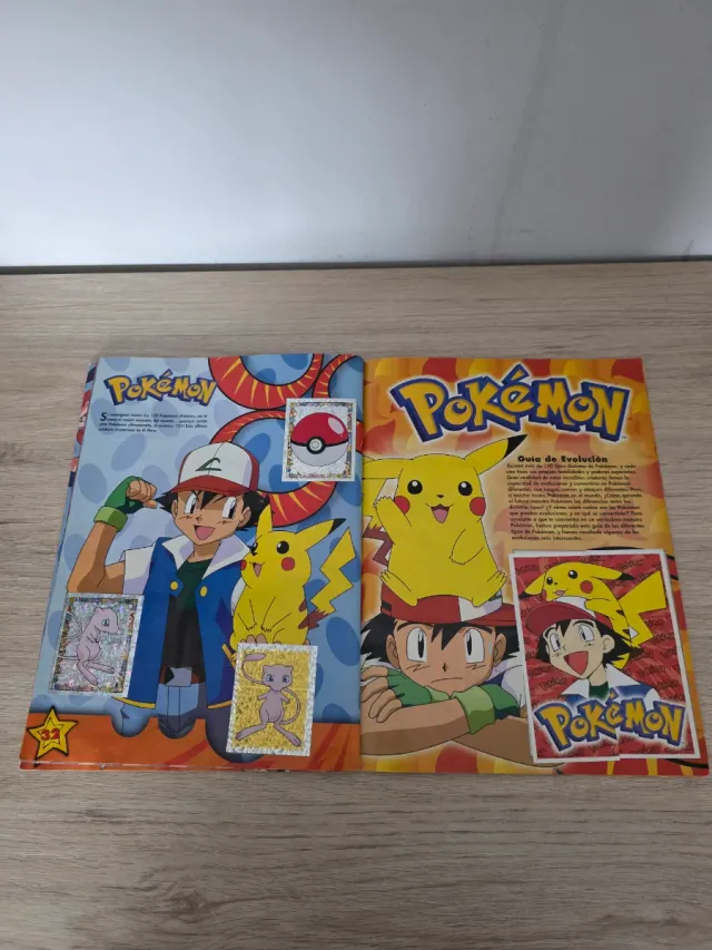 Álbum Cromos Pokémon 1ª Generación