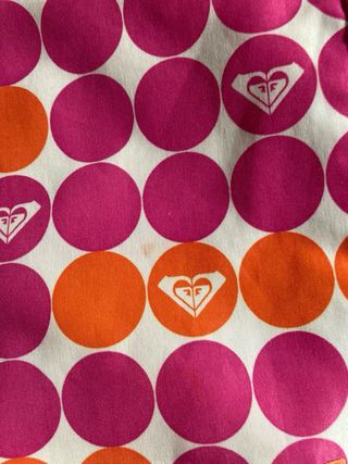 Bandolera Roxy poliéster rosa/naranja