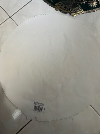 Tovagliette Natalizie Rotonde Set 4 Pezzi