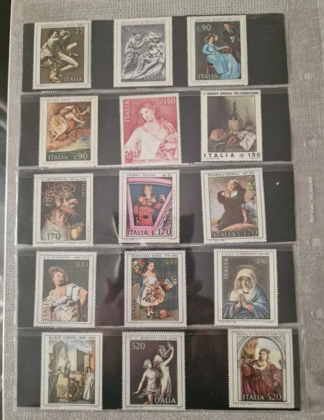 Lotto 30 Francobolli Repubblica Italiana