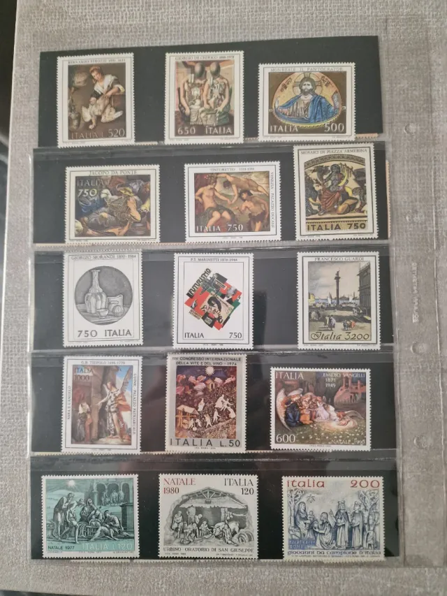 Lotto 30 Francobolli Repubblica Italiana
