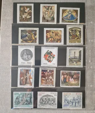 Lotto 30 Francobolli Repubblica Italiana