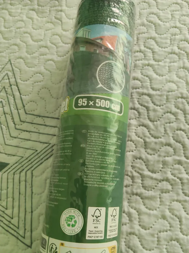 Red de jardín verde