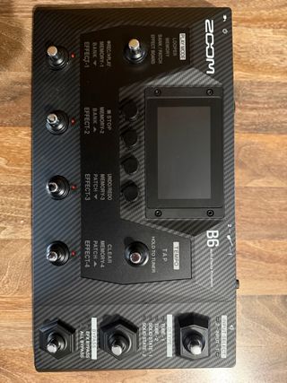 Processore Multi-Effetti Zoom B6 per Basso