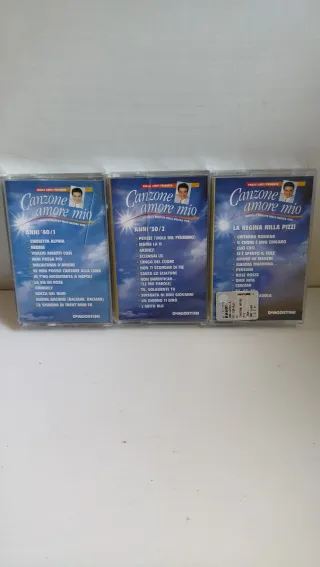 Canzone Amore Mio - 3 Cassette