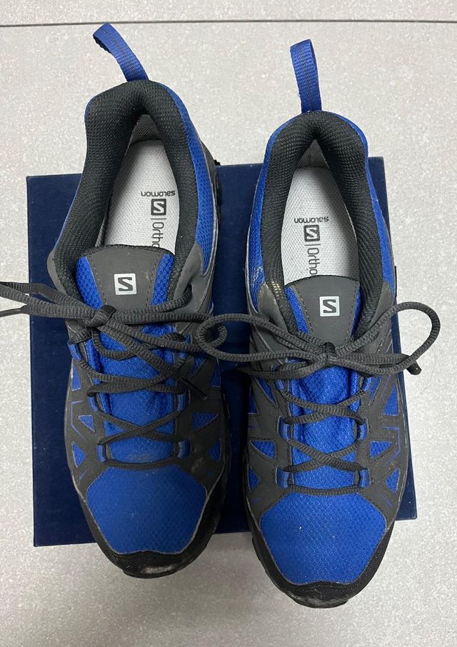 Zapatillas Salomon Gore-Tex Azul/Gris