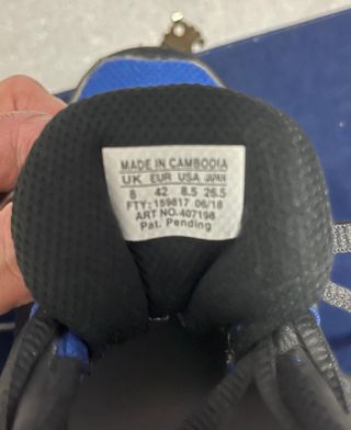 Zapatillas Salomon Gore-Tex Azul/Gris