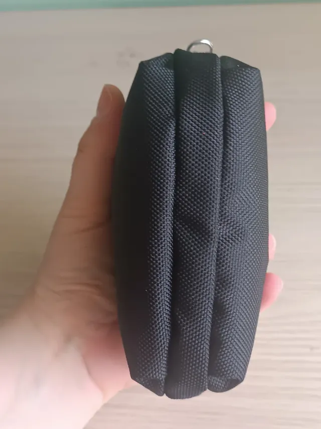 Monedero Mandarina Duck Negro/Gris