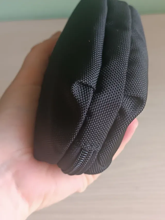 Monedero Mandarina Duck Negro/Gris