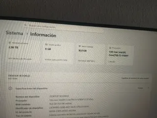 Ordenador 12th Gen Intel i5 RTX 3050