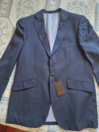 Americana Caballero T50 Mister Key Azul