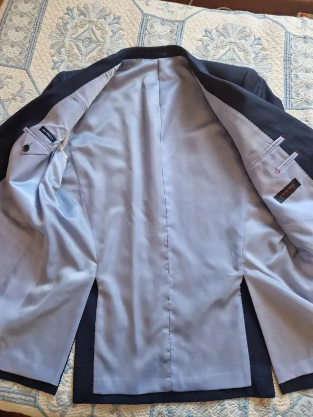 Americana Caballero T50 Mister Key Azul