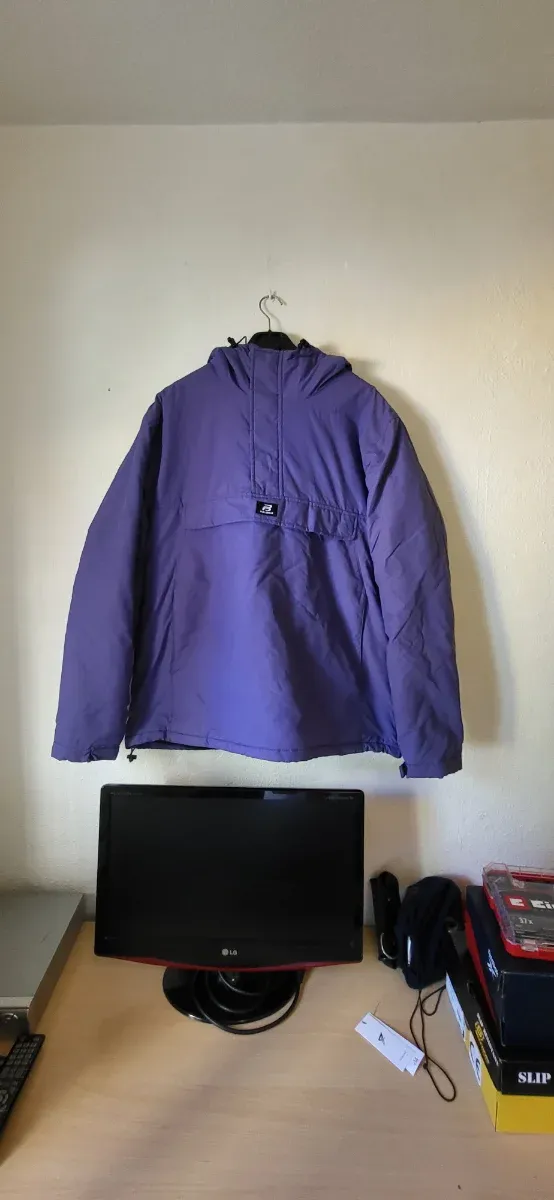 Sudadera Pull&Bear Canguro Morada
