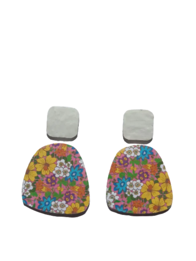 Pendientes de flores, pendientes florales, joyas