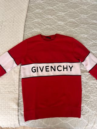 Sudadera Givenchy Roja y Blanca