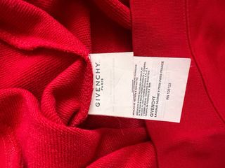 Sudadera Givenchy Roja y Blanca