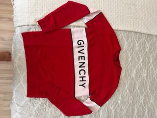 Sudadera Givenchy Roja y Blanca