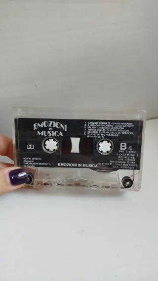 Cassetta EMOZIONI IN MUSICA - Compilation
