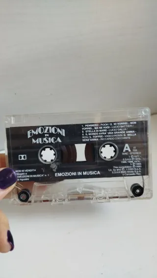 Cassetta EMOZIONI IN MUSICA - Compilation