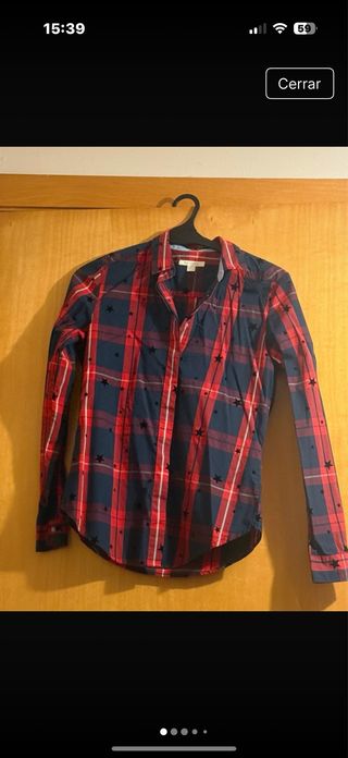 Camisa cuadros estrellas