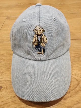 Gorra Azul Cielo Bear Polo Ralph Lauren Nueva