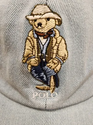 Gorra Azul Cielo Bear Polo Ralph Lauren Nueva