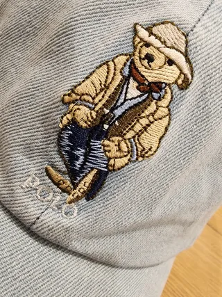 Gorra Azul Cielo Bear Polo Ralph Lauren Nueva