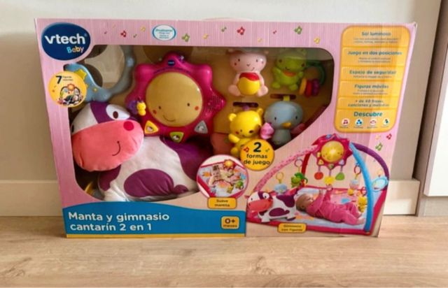 Gimnasio Manta Vtech Cantarín 2 en 1 Bebé
